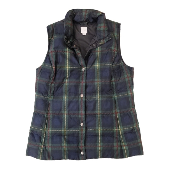 J. Jill Down Snap Closure Puffer Vest - Size Small - Picture 3 of 7